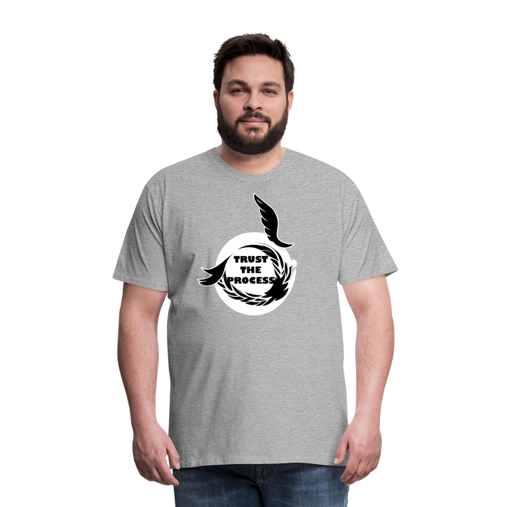 Trust the Process Shirt - A Symbol of Resilience - heather gray