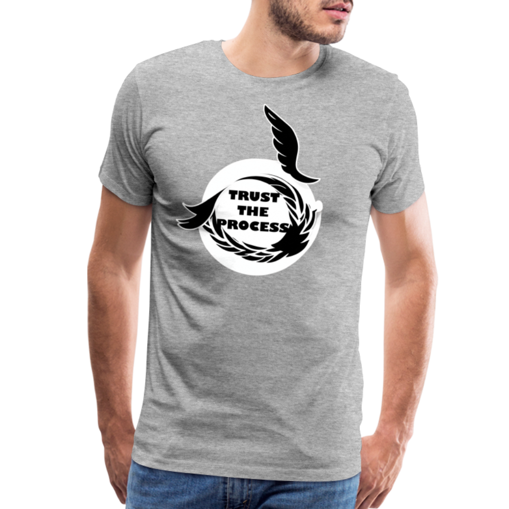 Trust the Process Shirt - A Symbol of Resilience - heather gray