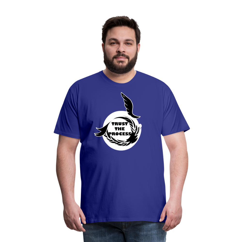 Trust the Process Shirt - A Symbol of Resilience - royal blue