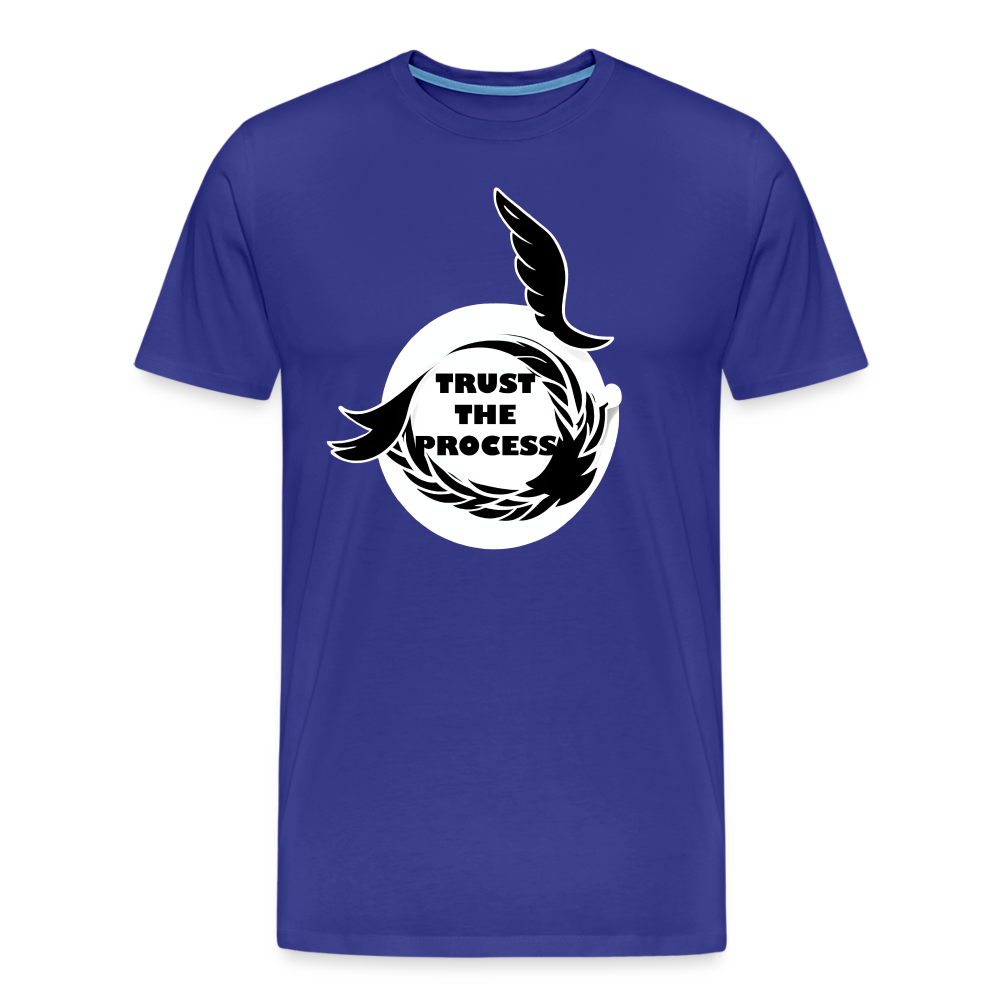 Trust the Process Shirt - A Symbol of Resilience - royal blue