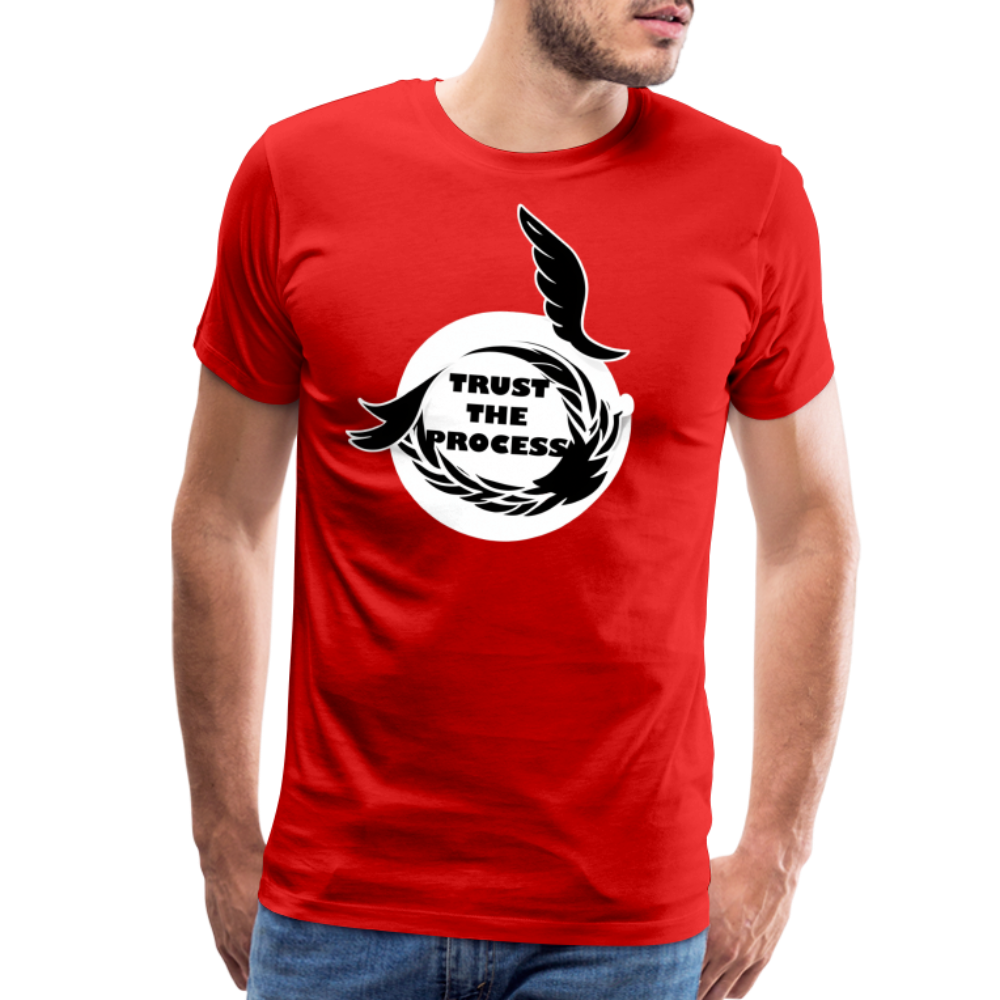 Trust the Process Shirt - A Symbol of Resilience - red