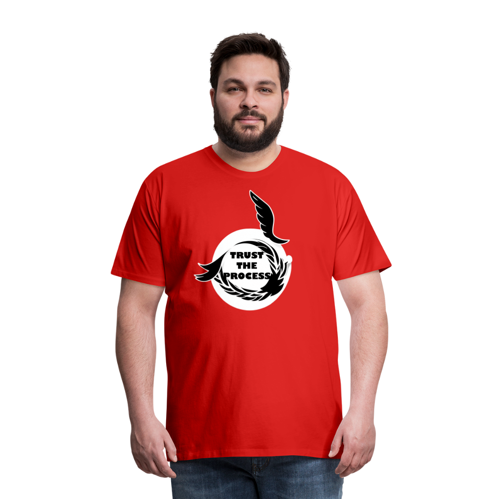 Trust the Process Shirt - A Symbol of Resilience - red