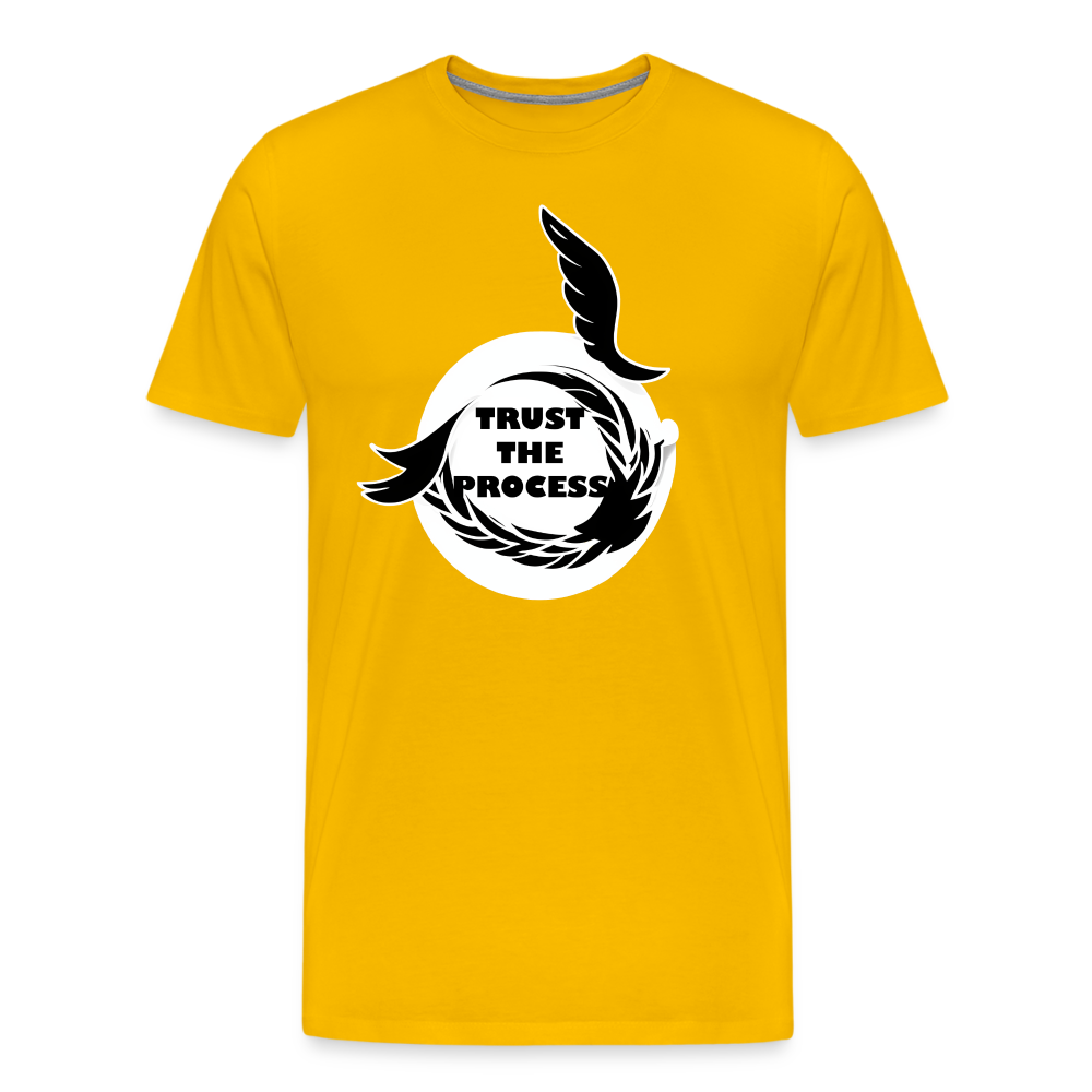 Trust the Process Shirt - A Symbol of Resilience - sun yellow