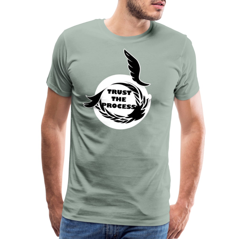 Trust the Process Shirt - A Symbol of Resilience - steel green