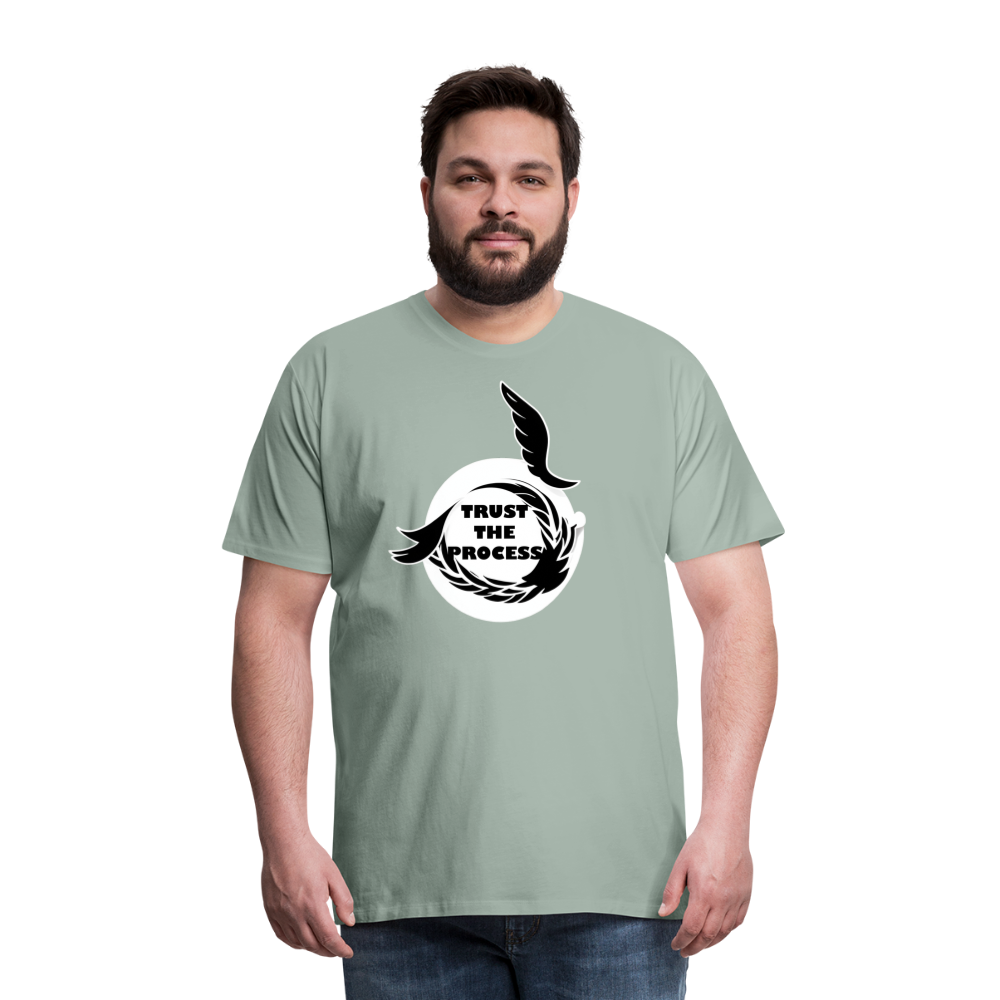 Trust the Process Shirt - A Symbol of Resilience - steel green