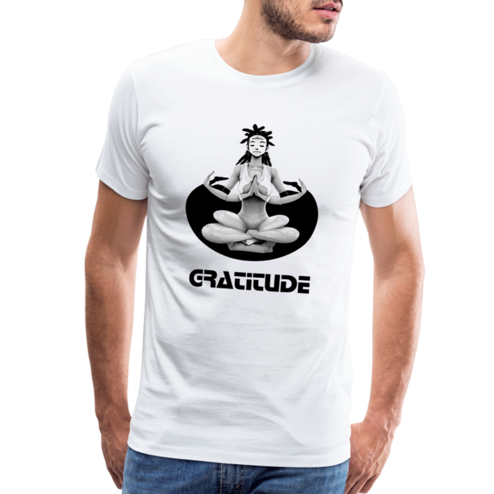 Gratitude shirt - white