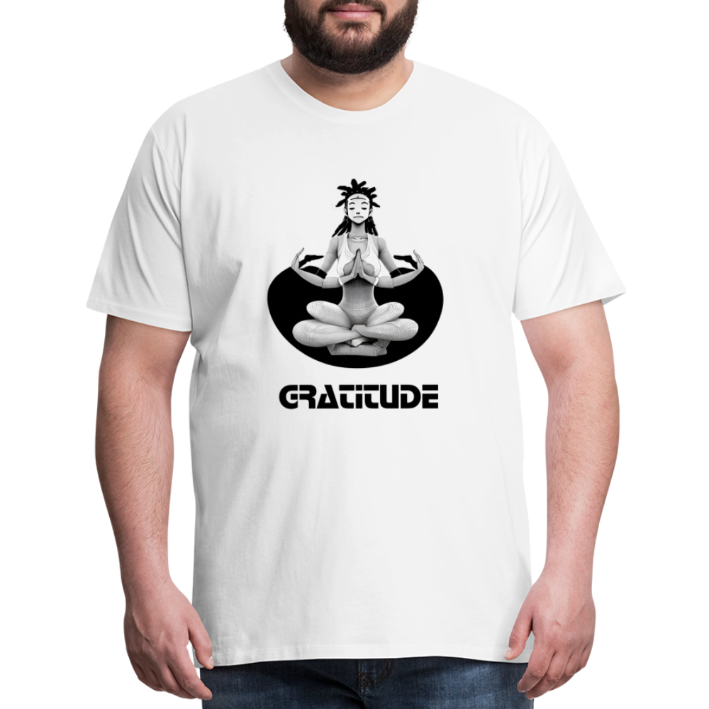 Gratitude shirt - white