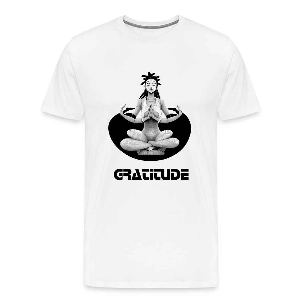 Gratitude shirt - white