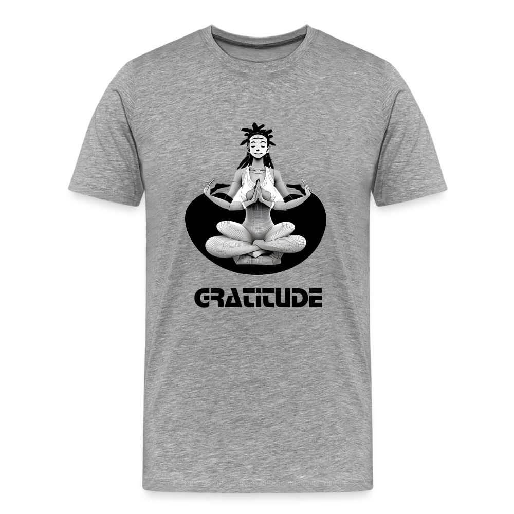 Gratitude shirt - heather gray