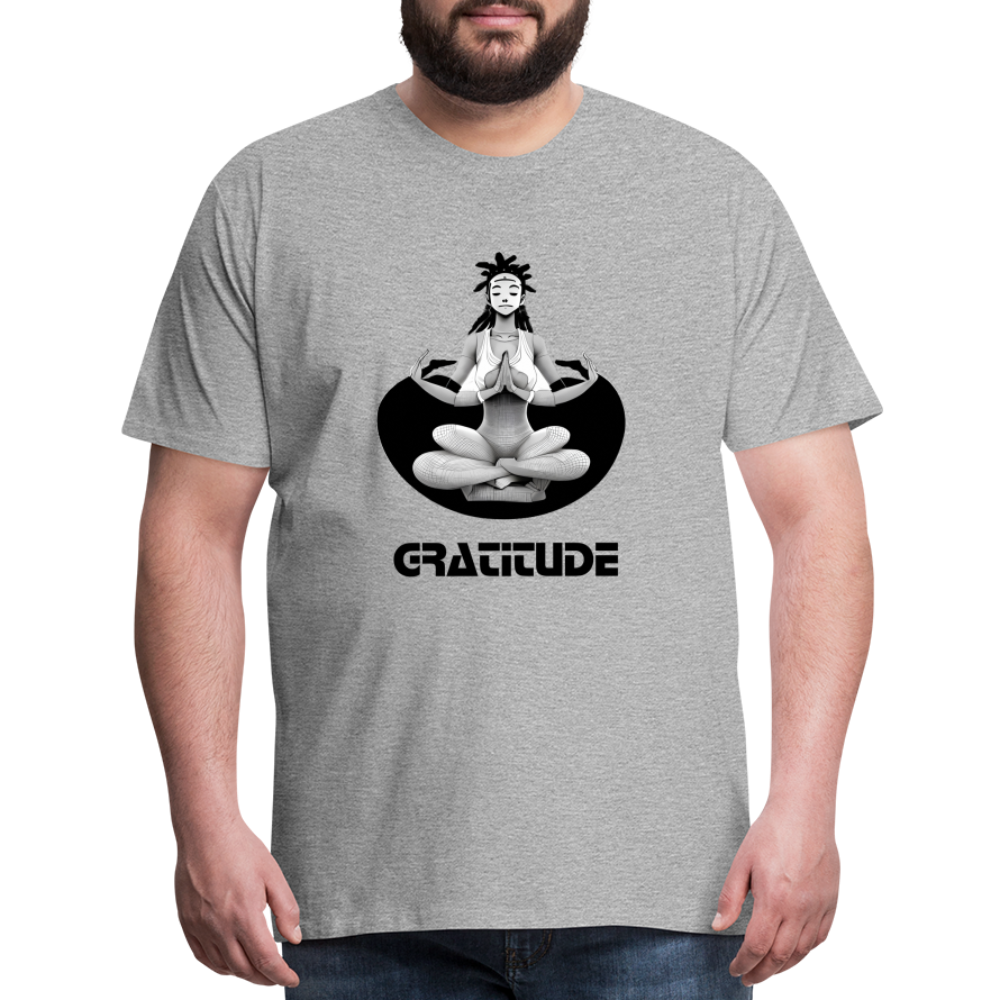 Gratitude shirt - heather gray