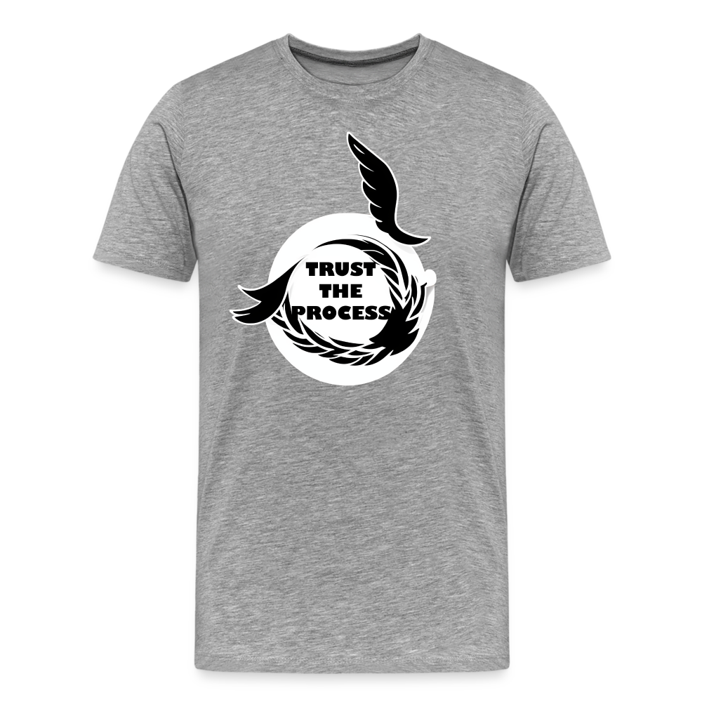 Trust the Process Shirt - A Symbol of Resilience - heather gray