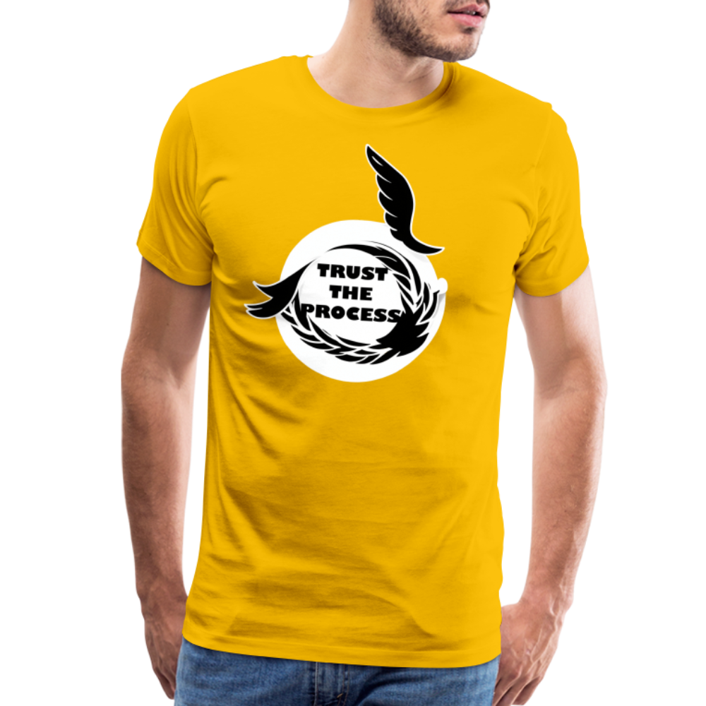 Trust the Process Shirt - A Symbol of Resilience - sun yellow