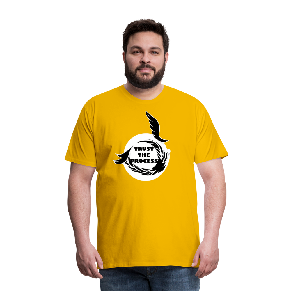 Trust the Process Shirt - A Symbol of Resilience - sun yellow